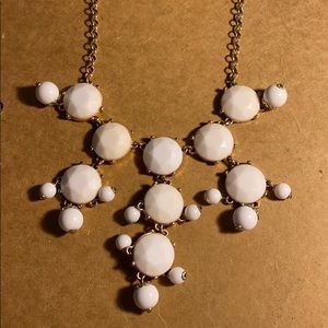 white necklace